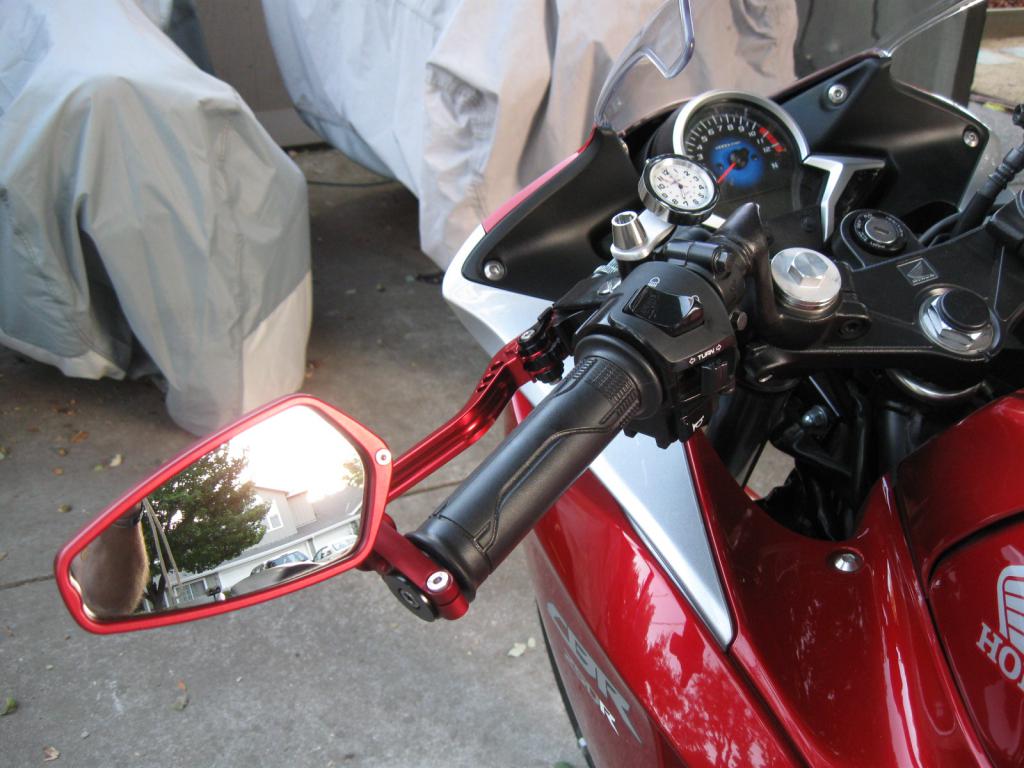 CRG Arrow bar end mirrors Honda CBR 250 Forum